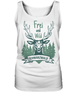 Frei und Wild im Schwarzwald  - Ladies Tank-Top