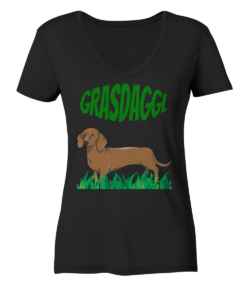 Grasdaggl - Ladies V-Neck Shirt
