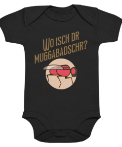 Wo isch dr Muggabadschr? - Organic Baby Bodysuite