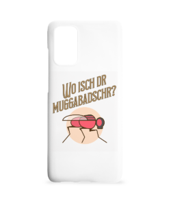 Wo isch dr Muggabadschr? - Samsung S20+ Handyhülle