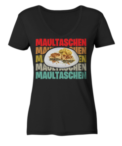 Maultaschen - Ladies V-Neck Shirt