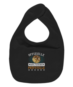 Offizielle Maultaschen Prüfstelle - Organic Baby-Lätzchen