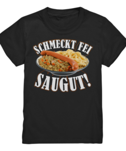 Linsen, Spätzle ond Saitenwürstle - Kinder T-Shirt