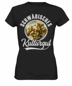 Schwäbisches Kulturgut - Maultaschen - Ladies T-Shirt